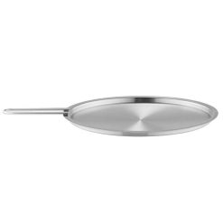 Lok á pott, flatt Ø24cm SS