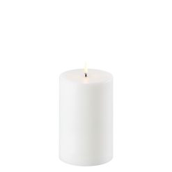 Batterískerti PILLAR W10 H15 hvítt
