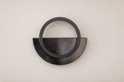 Vegglampi COMPOSITION Semi Circle, black
