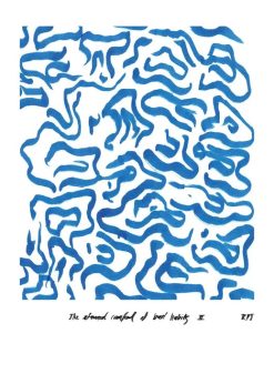 Plakat COMFORT BLUE 30x40