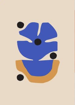 Plakat FLOR AZUL 50x70
