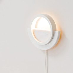 Vegglampi COMPOSITION Semi Circle, white