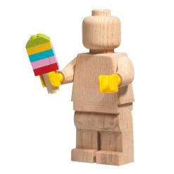 LEGO viðarstytta Minifigure eik/sápa