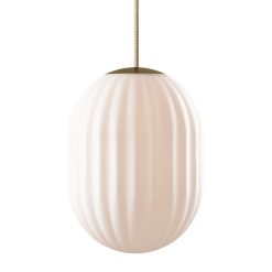 BRIGHT MODECO + Hengilampi krem snúra