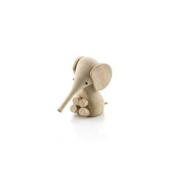 Tréstytta FÍLL Gunnar F 11cm/rubber wood