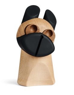 Tréstytta THE DOG, hnotu augu