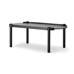 Borð WOODY 105x50 svart