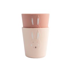 Glas MRS. RABBIT sílikon 2 stk