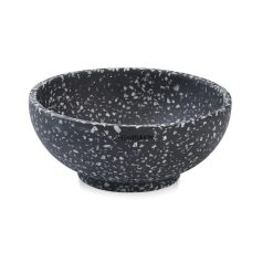 Skál GENOVA TERRAZZO black