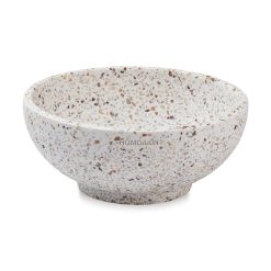 Skál GENOVA TERRAZZO red/beige