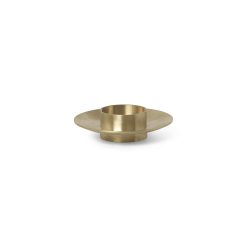 Kertastjaki BLOCK brass Ø5