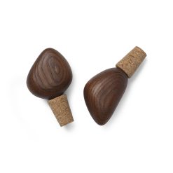 Vínflöskutappi CAIRN 2/pk Dark brown