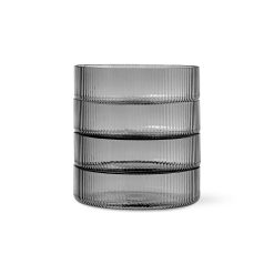Skál RIPPLE 4/pk smoked grey