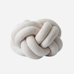 Púði KNOT Ragnheiður Ösp, Cream