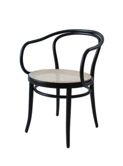 Armstóll 30 black grain (B123) CANE