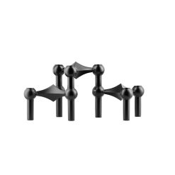Kertastjaki STOFF Nagel 3/pk black