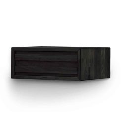 Náttborð EICON WALL, svartbæs eik