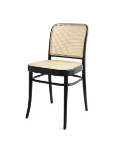 Stóll 811 black grain (B123) CANE