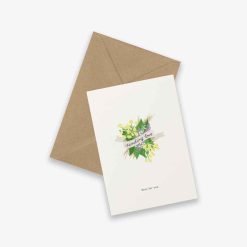 Kort SYMPATHY FLOWERS - here for you