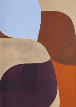 Plakat PAINTED SHAPES 02 30x40