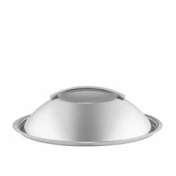 Lok á pott, kúpt Ø20cm SS