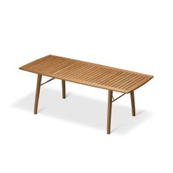 Borð BALLARE 196x90x73 tekk