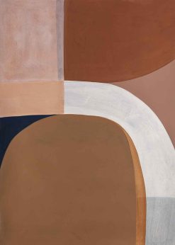 Plakat PAINTED SHAPES 01 50x70