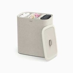 Þvottakarfa TOTA TRIO 90L beige