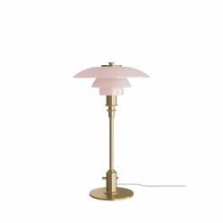 PH 2/1 Borðlampi 33W Pale Rose Brass