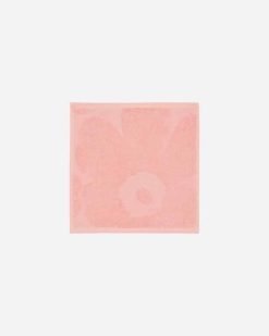 Handklæði UNIKKO 32x32 pink/powder