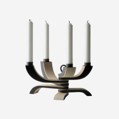 Kertastjaki NORDIC LIGHT 4, svartur