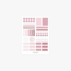 Límmiðar PLANNING STICKERS rose---