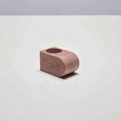 Vasi/stjaki NO.9 bleikt travertine