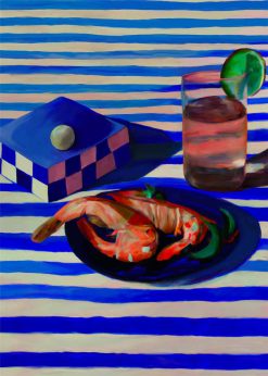 Plakat SHRIMP & STRIPES 50x70