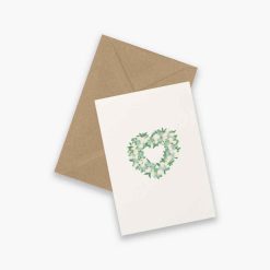 Kort HEART WREATH