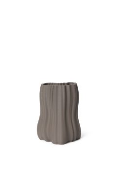 Vasi Moire H:20 cm Anthracite
