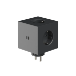Fjöltengi SQUARE 2 m/USB C, svart