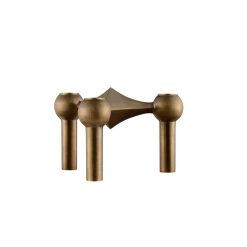 Kertastjaki STOFF Nagel bronzed brass