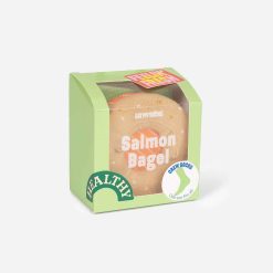 Sokkar EAT MY SOCKS Salmon Bagel