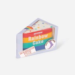 Sokkar EAT MY SOCKS Rainbow Cake