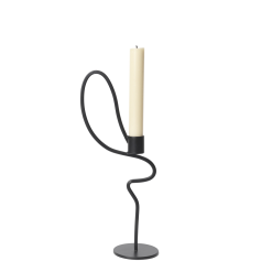 Kertastjaki VALSE TALL H28 Black