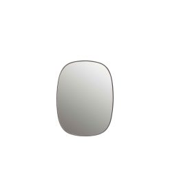Spegill FRAMED S, grey/clear