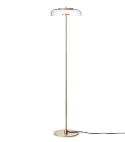 BLOSSI Gólflampi Ø29 Nordic gold/Clear