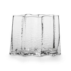 Vasi GRY breiður 24cm, clear