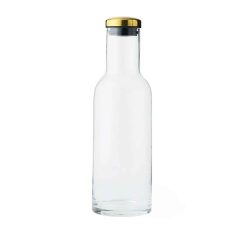 Karafla BOTTLE 1L brass/clear