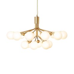 APIALES 18 Hengilampi Brass/opal white