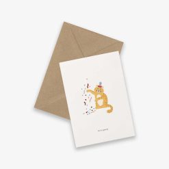 Kort CELEBRATION CAT - let's pawty