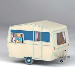 Bíll TINNI - Turist Campingvogn #51