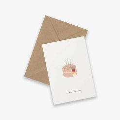Kort LAYER CAKE - sweet birthday wishes