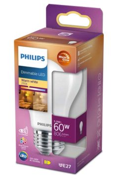 Pera LED 60W E27 DIM